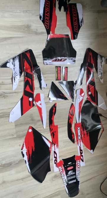 Okleina Naklejki Folia Honda CRF 250/450cc 2004-08r RÓŻNE WZORY