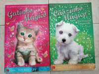 Livros Gatinho Mágico e Cãozinho Mágico