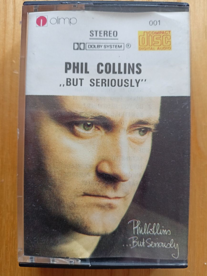 PHIL COLLINS na kasecie magnetofonowej