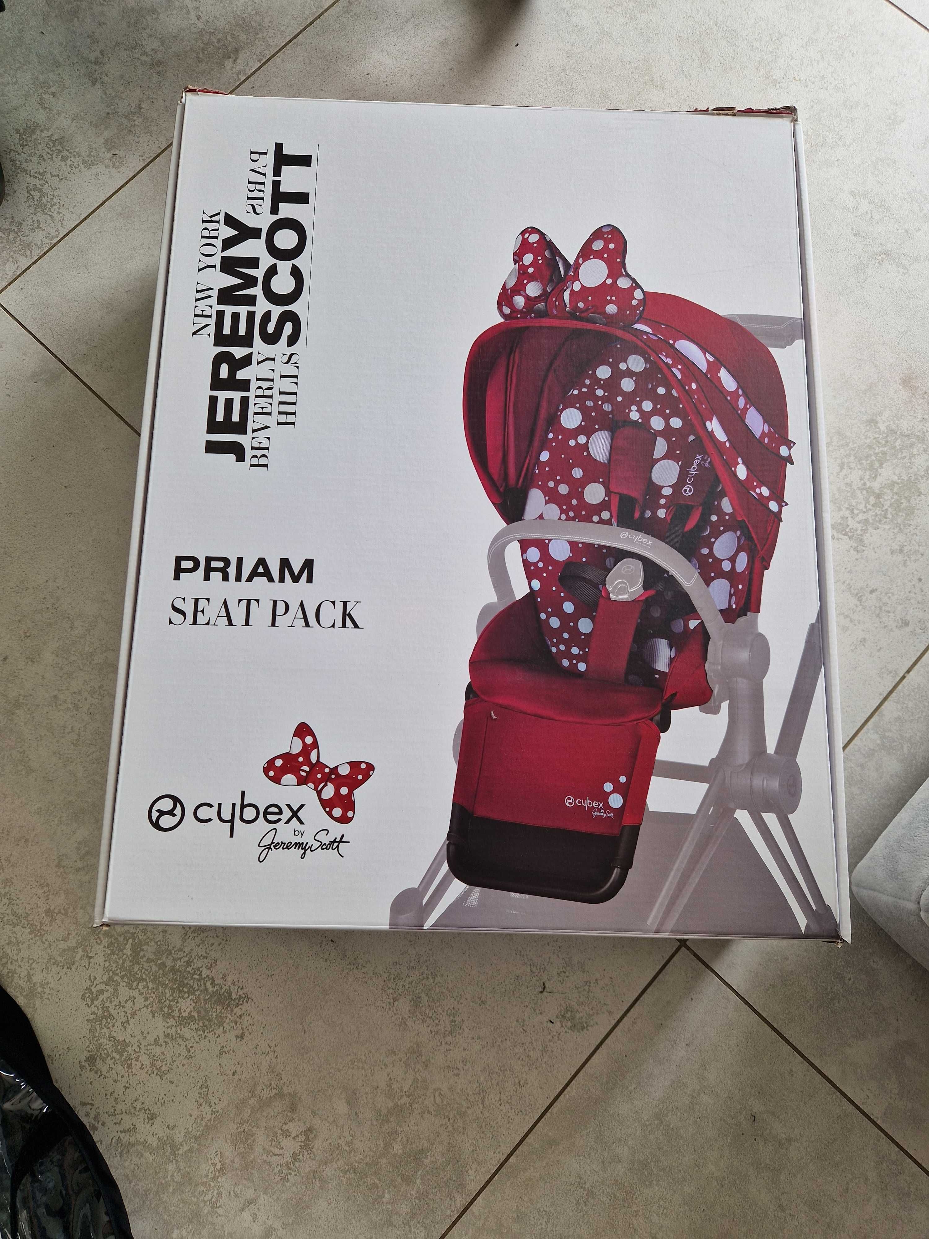 CYBEX PRIAM 2.0 + CLOUD Z i-Size + dodatkowy Seat Pack