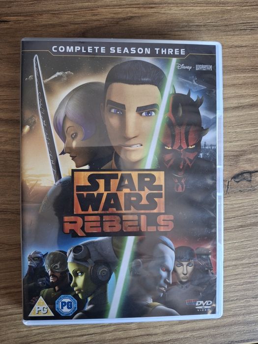 Dvd Star Wars Rebeianci sezon 3 po angielsku