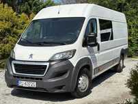 Peugeot BOXER L4H2 Brygadówka 7 miejsc  Stan bardzo dobry ! * 7 miejsc * Wybita paka ! * FV 23%