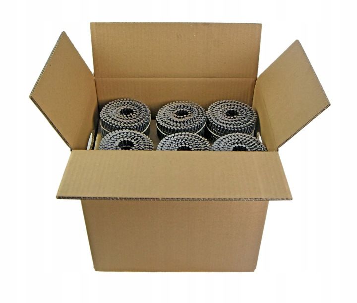 Gwoździe Do Gwoździarki Bębnowe 2,5x70mm 3600szt Łączone Drutem Koleto