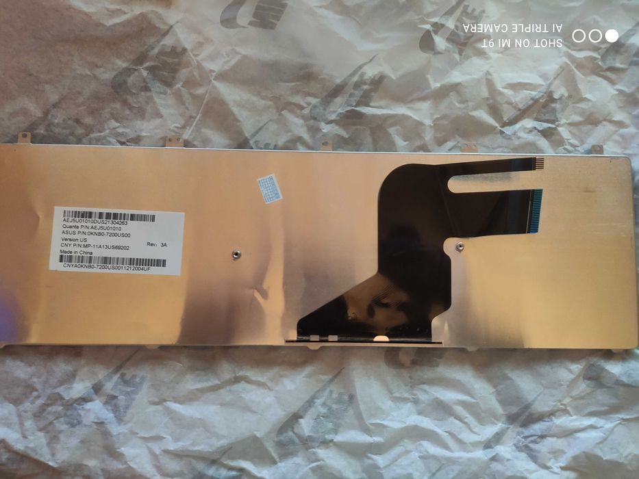 Клавиатура от ноутбука ASUS N55SL (на разбарахол кнопок)