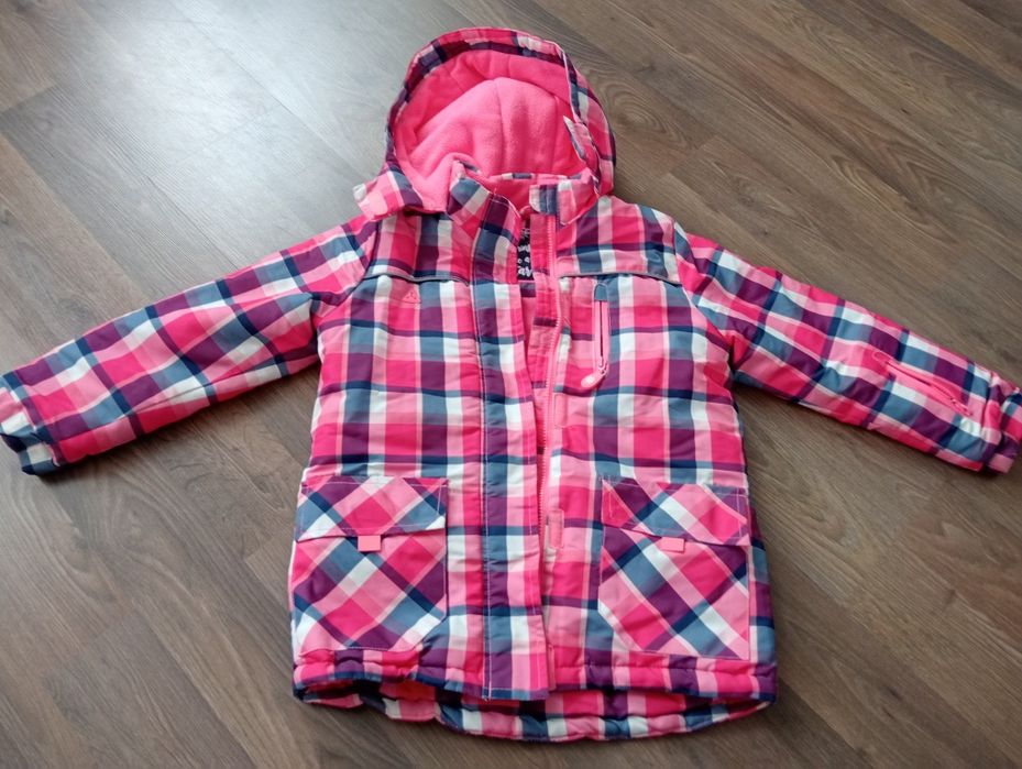 Kurtka zimowa smyk 128cm