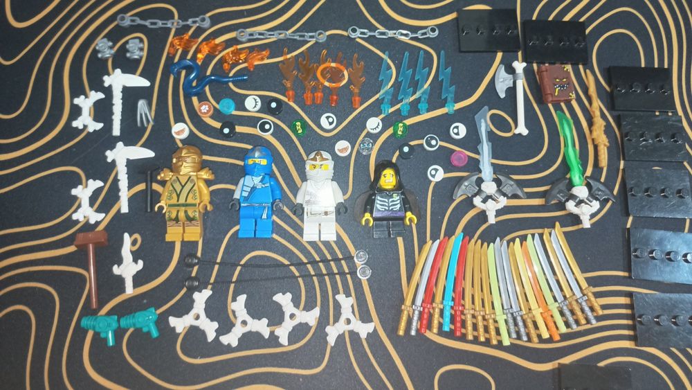 детали, фигурки лего нинзяго
