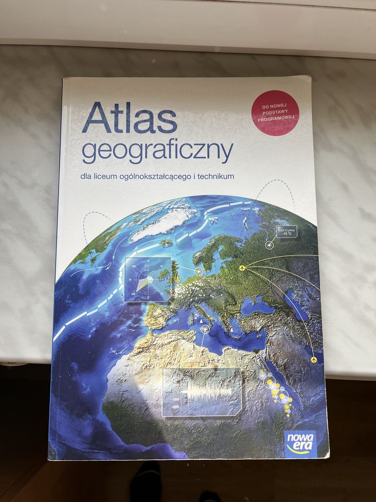 atlas geograficzny dla liceum i technikum nowa era