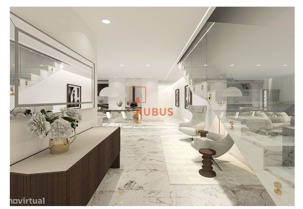 Apartamento T3+2 duplex em construção na cidade do Entroncamento.