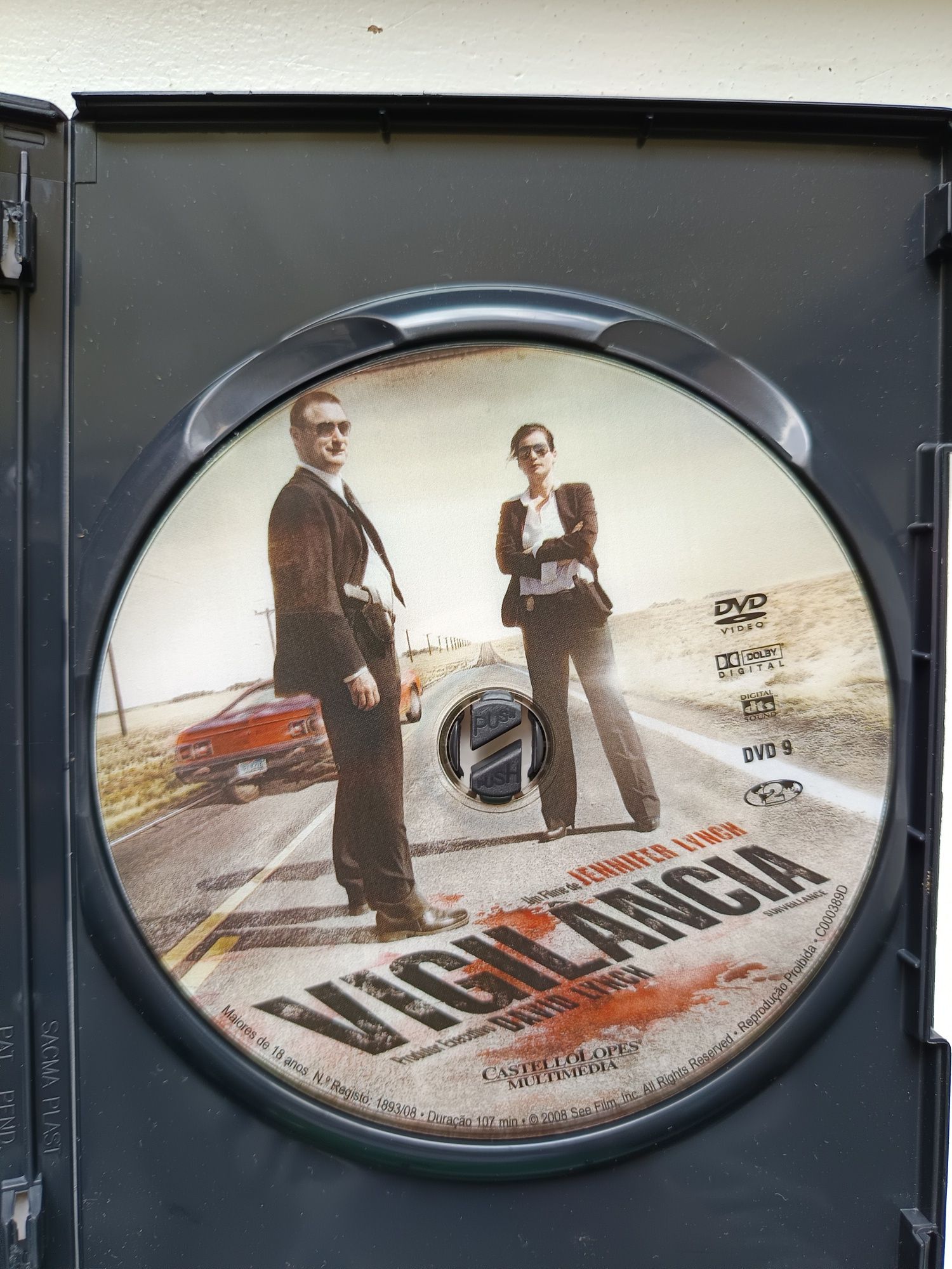 DVD vigilância. .