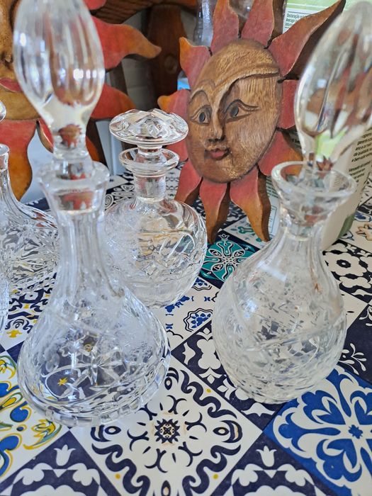 Frascos de perfume cristal