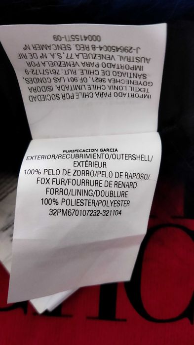 Gola de pêlo de Raposa