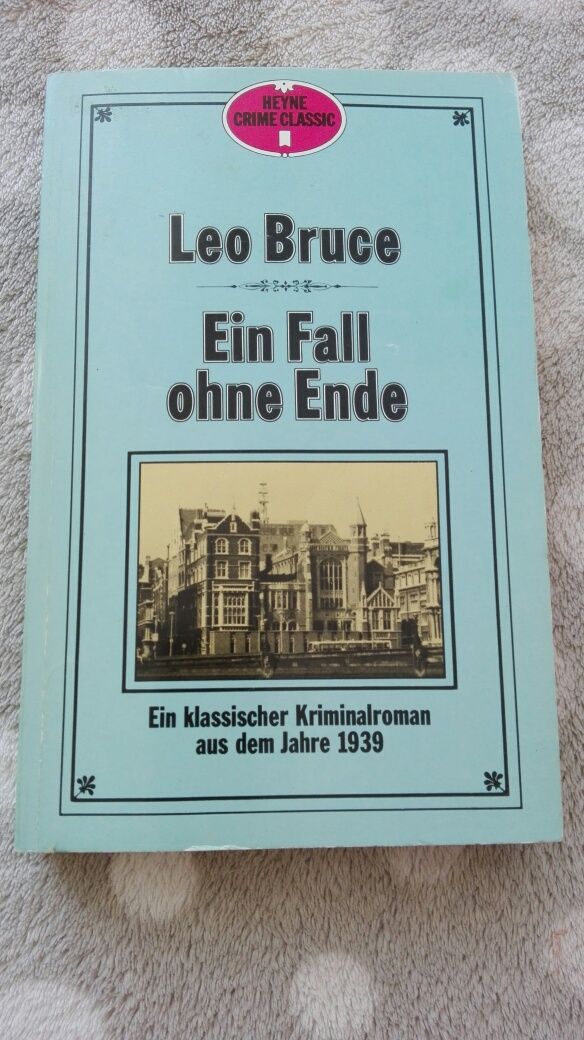 Ein Fall ohne Ende, Leo Bruce, powieść kryminalna de