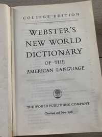 Webster’s new World dictionary słownik angielskiego