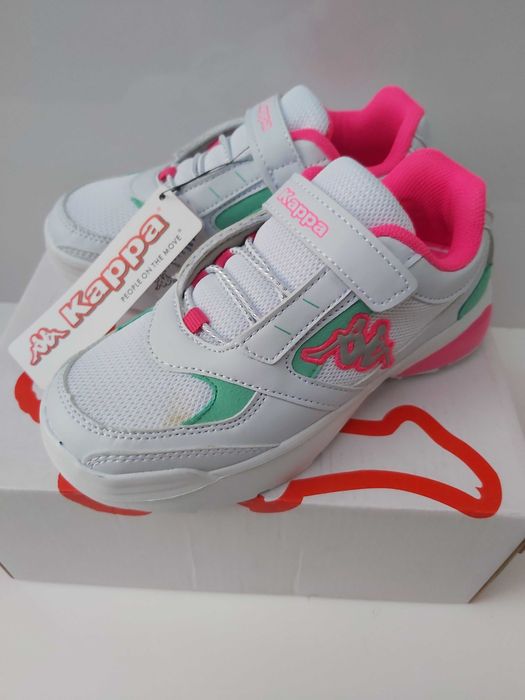 NOWE sneakersy KAPPA sportowe buty rozmiar 30 tenisówki róż