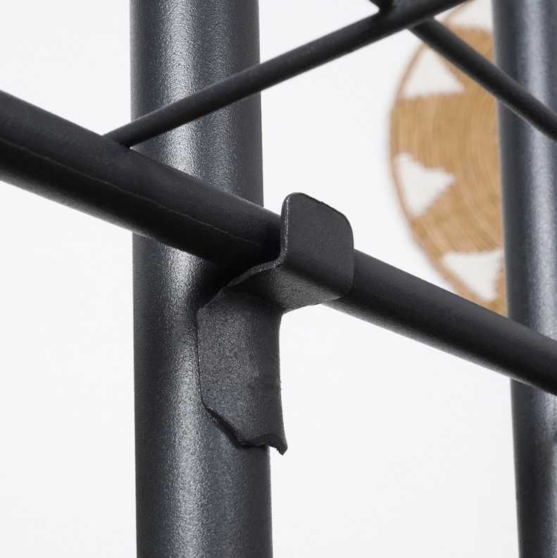 Kwietnik METALOWY 4 poziomy stojak na doniczki rośliny kwiatki LOFT