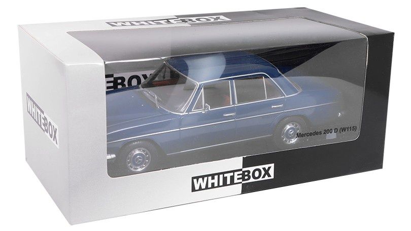 Mercedes-Benz 200D W115 (1968) 1:24 - WHITEBOX