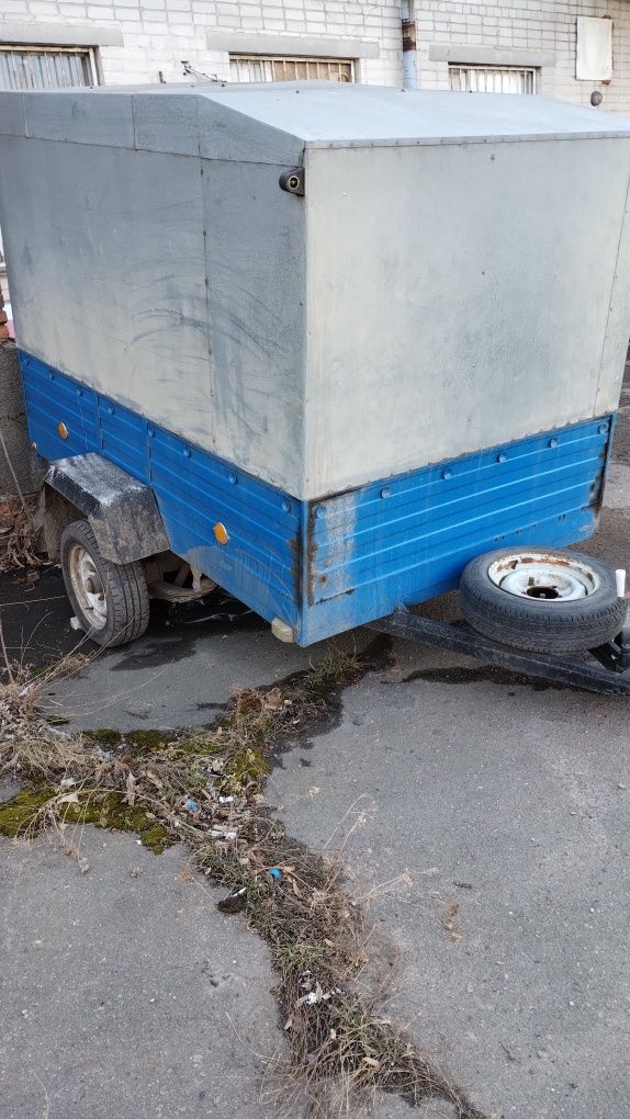 Причіп будка(усилений),прицеп