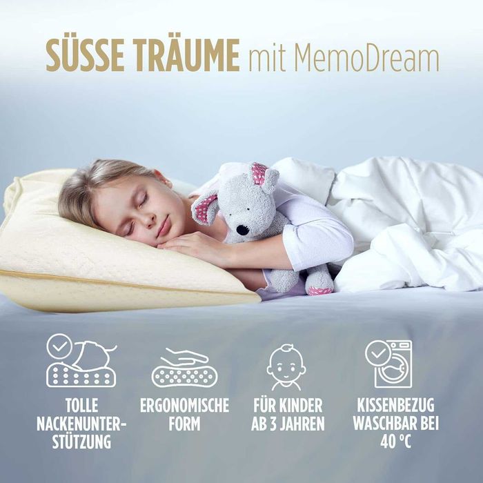 Nowa poduszka dziecięca / MemoDream / 30x50cm / VITAPUR !6185!