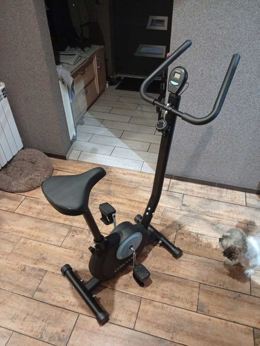NOWY Rowerek Stacjonarny Treningowy 100kg Rehabilitacyjny z Komputerem