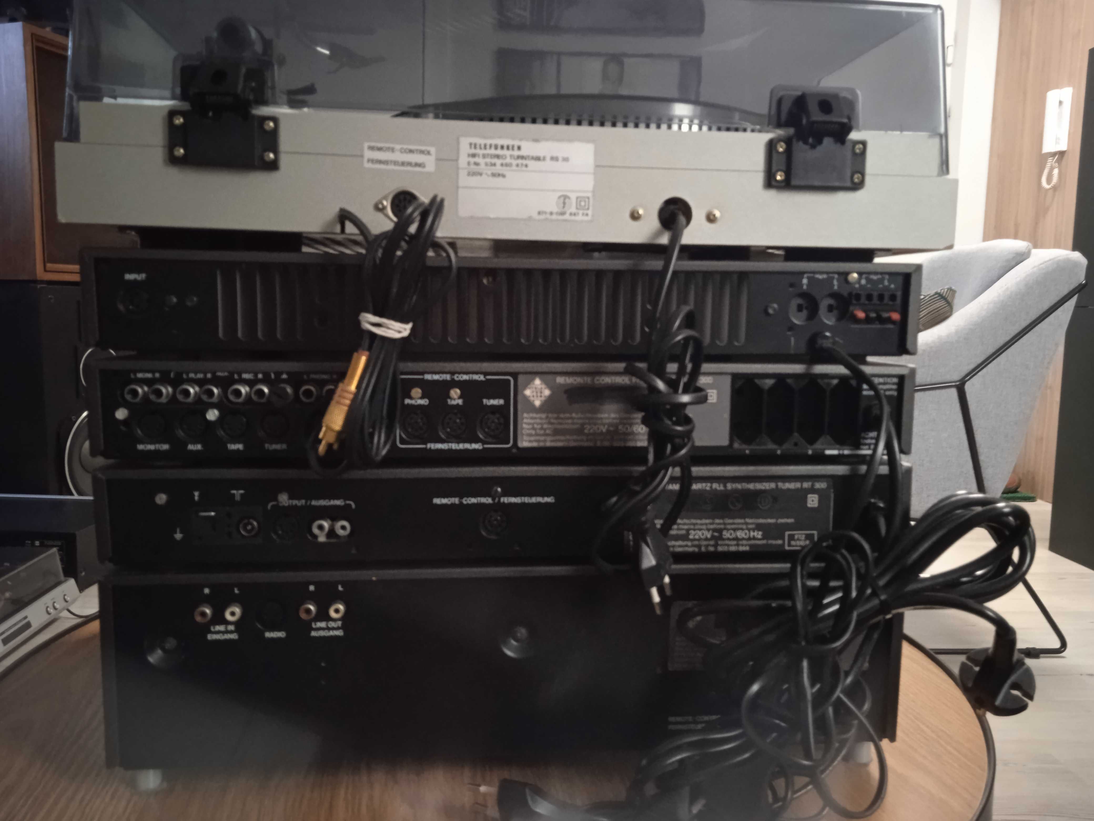 Zestaw Telefunken T-3000: RP 300/RM 300/RT 300/RC 300/RF300/RS 30
