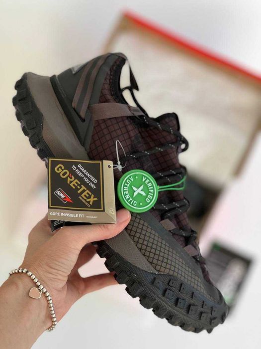 Мужские кроссовки Nike ACG Mountain Fly Low Black&Purple. 40-45