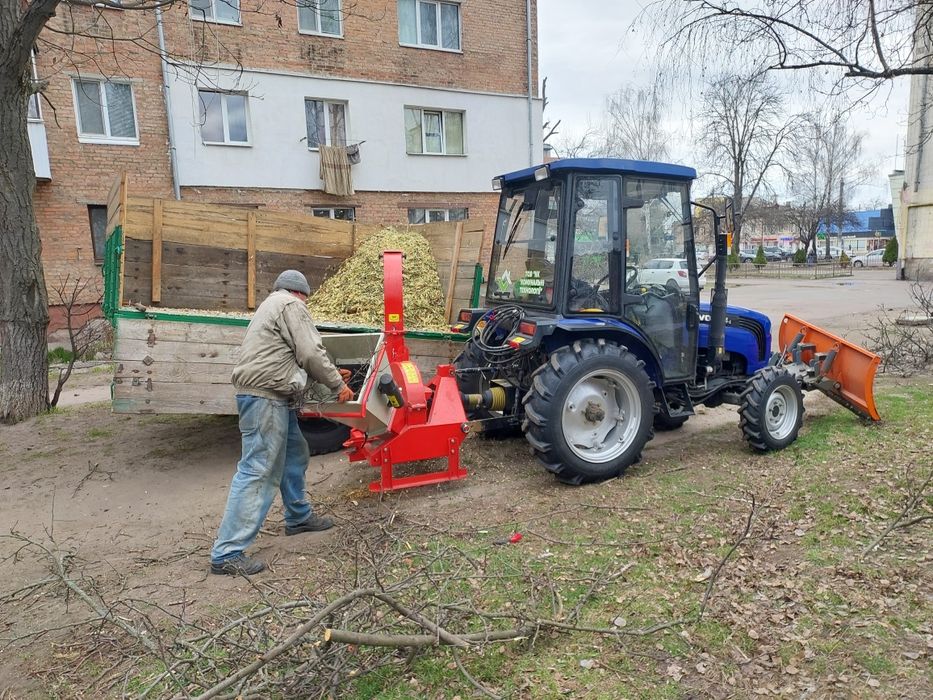 Порізка дерев і косіння трави