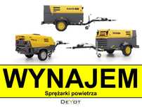 WYNAJEM Sprężarek powietrza | Sprężarki ATLAS COPCO WYPOŻYCZALNIA
