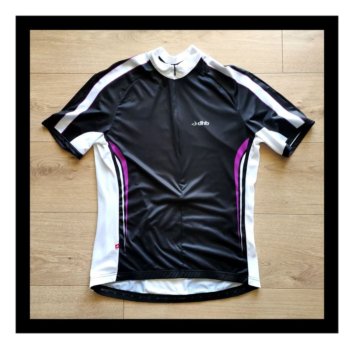 Koszulka Rowerowa Damska Dhb (L/XL) #kolarska #sportowa #czarna