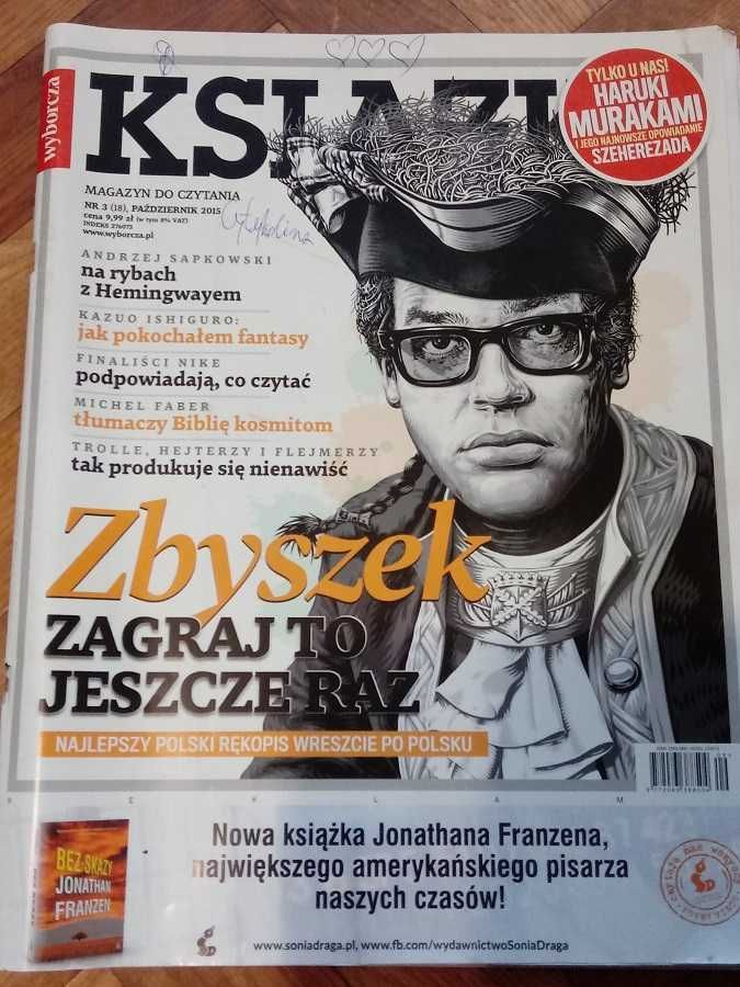 Książki magazyn do czytania
nr 18 czyli 3/2015