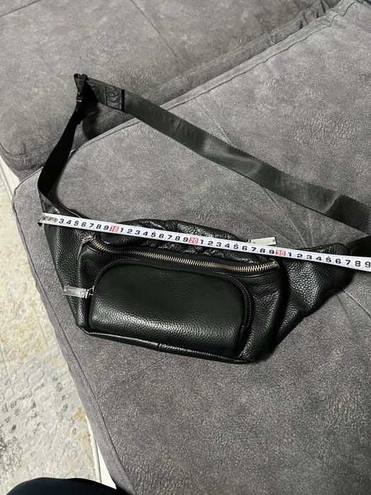 Сумка бананка женская (кожа)