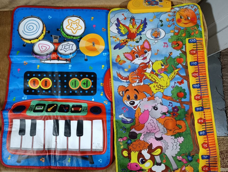 Дитячі музичні розвиваючі килимки