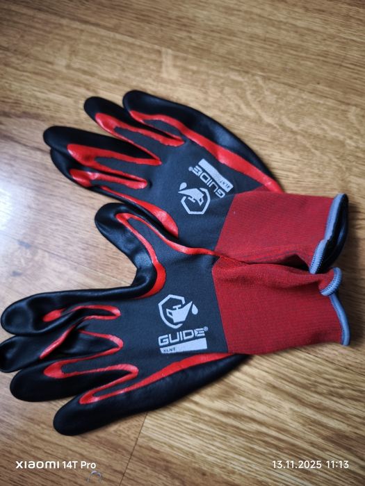 Rękawice olejoodporne robocze GUIDE 9502