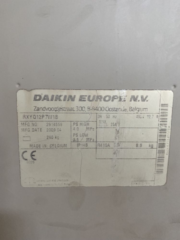 Máquinas Daikin VRV III Invertor