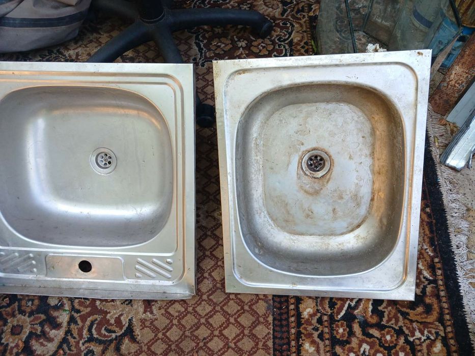 Мойка для кухни из нержзвейки умывальник б.у.  раковина на кухню дачу