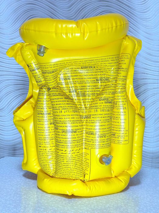 Спасательный жилет 3-6 лет детский надувной