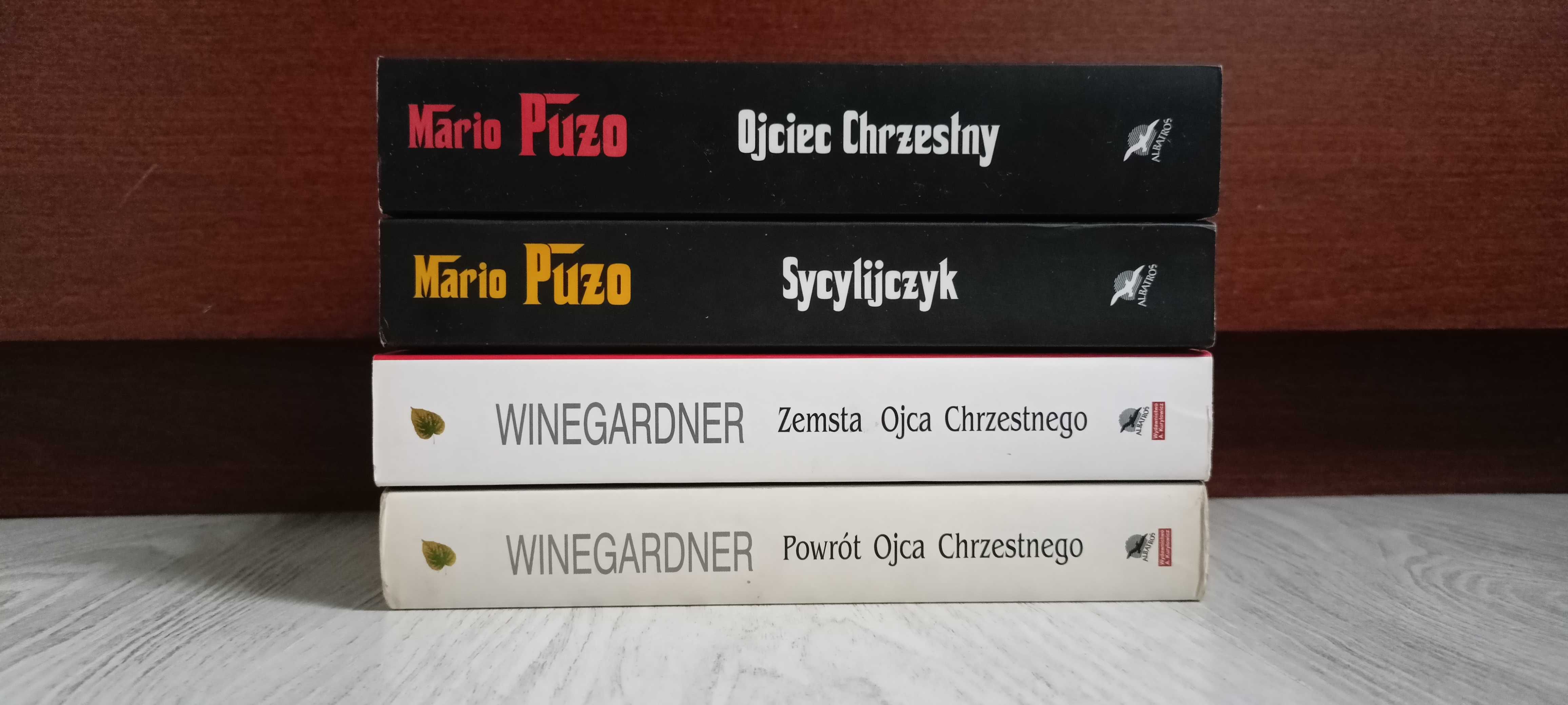 Mario Puzo Ojciec Chrzestny Winegardner Powrót Zemsta Ojca Chrzestnego