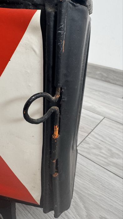 Stara niemiecka lampa kolejowa