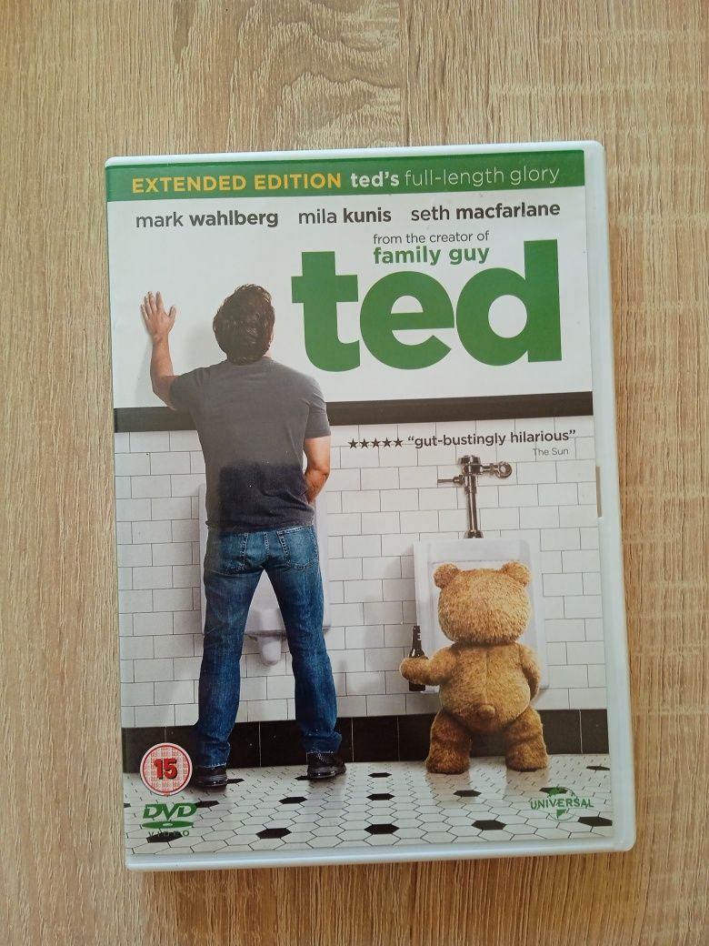 Двд английская лицензия Ted. Family guy.Extended edition.