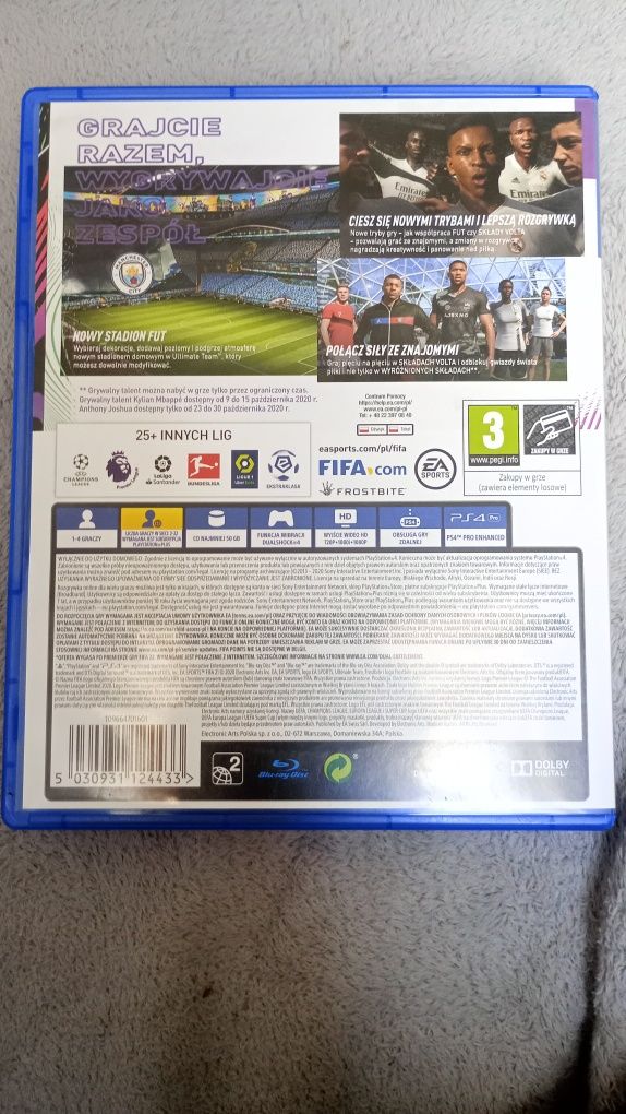 Sprzedam Fifę 22 oraz 21 na PS4