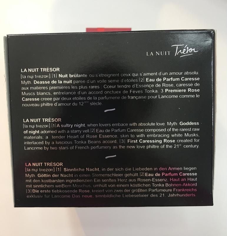 Парфум,парфюм,духи Lancome la nuit tresor