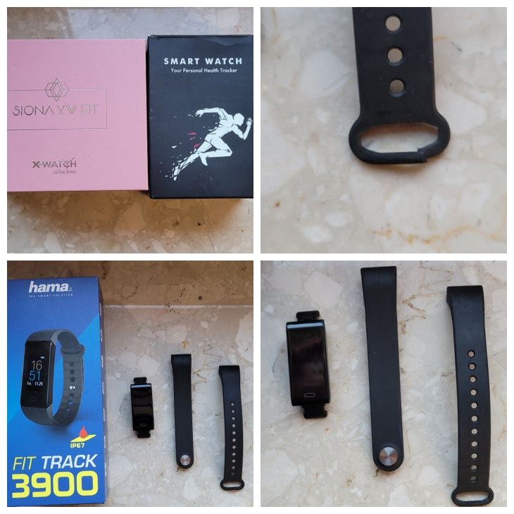 Zestaw Smartwatch/Smartband Sprawne i uszkodzone