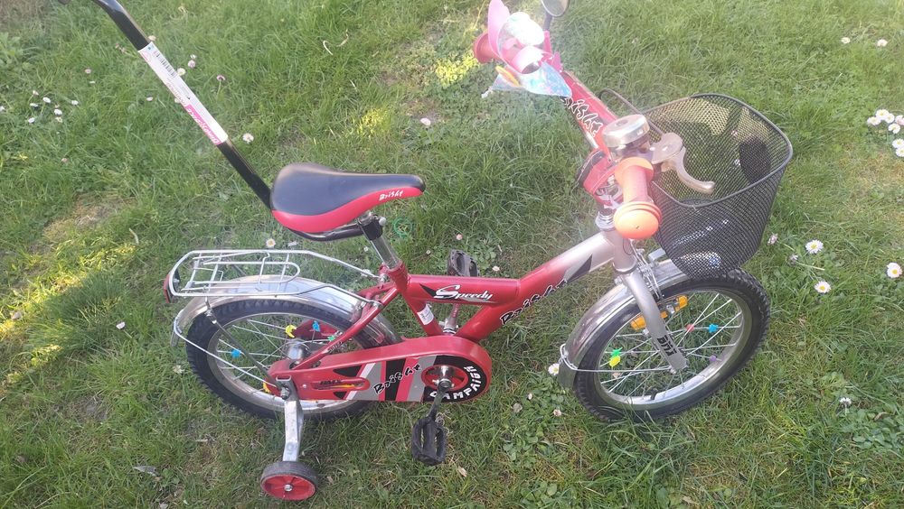 Rower dzieciecy czerwony