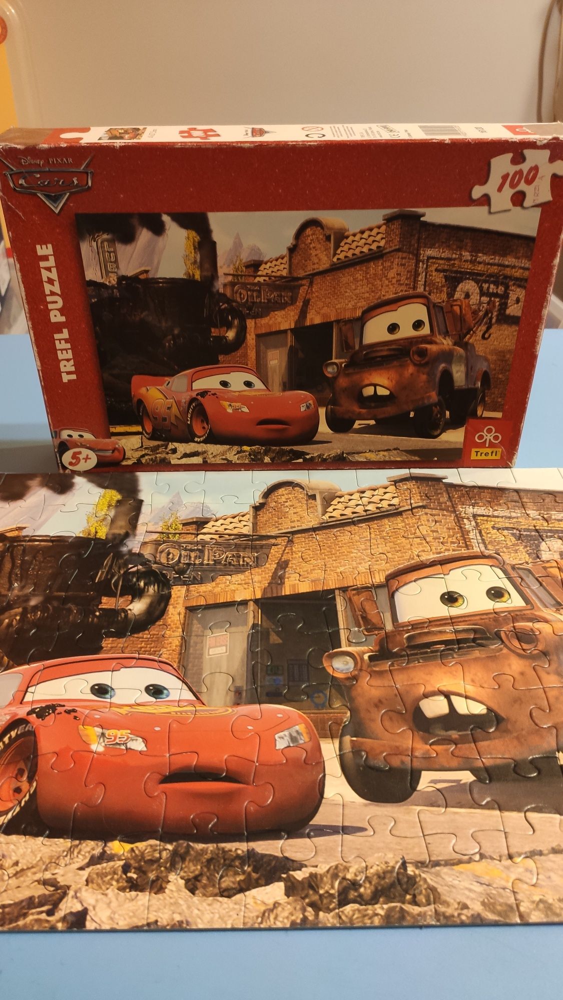 Puzzle trefl 5+ cars polecam + gratis TOY STORY mini 54