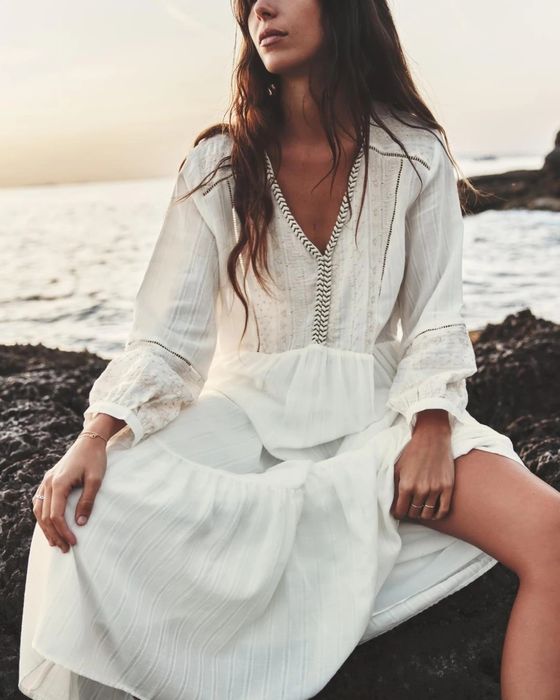 Вишита сукня Zara M 38 L 40 платье вышиванка