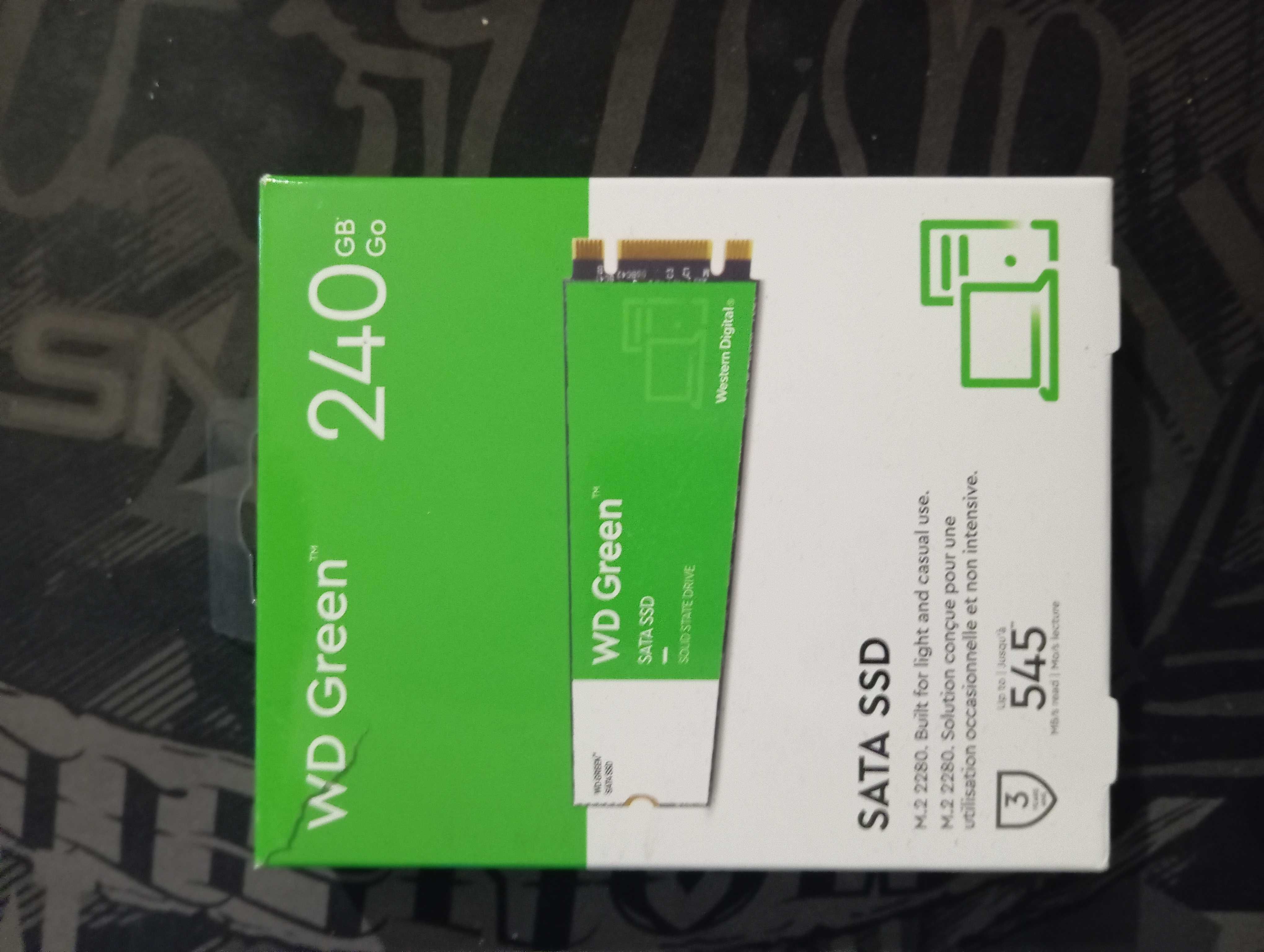 Dysk sata SSD WD green 240GB NOWE