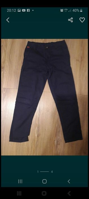 Spodnie wizytowe r. 140