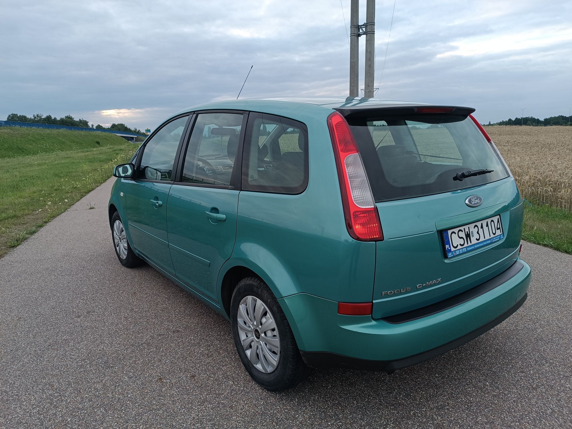Ford C-Max 1.6 benzyna sprowadzony zarejestrowany klima