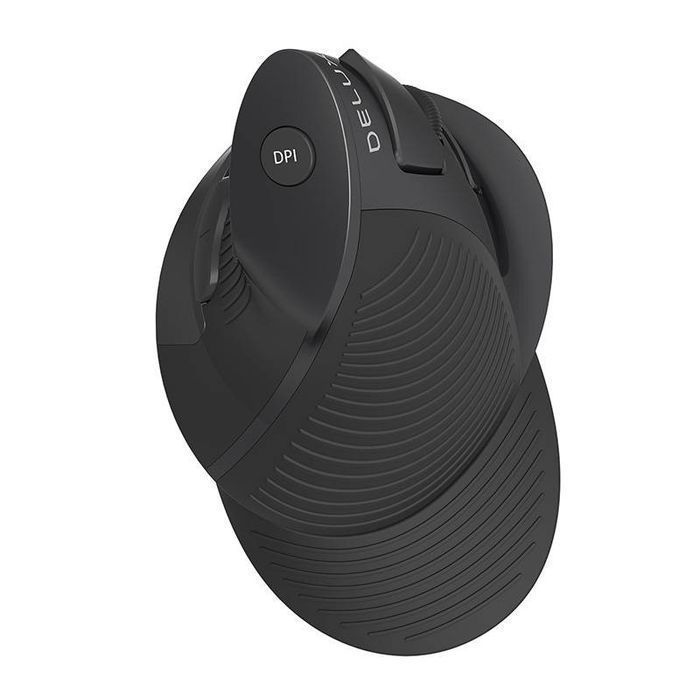 Bezprzewodowa Mysz Pionowa Delux M618G Db + Bt