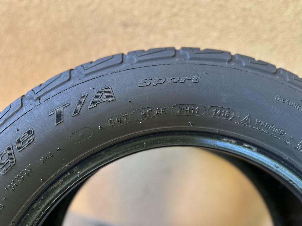 Шини 195/65 r15, колеса,резина б/у BF Goodrich Advantage T/A