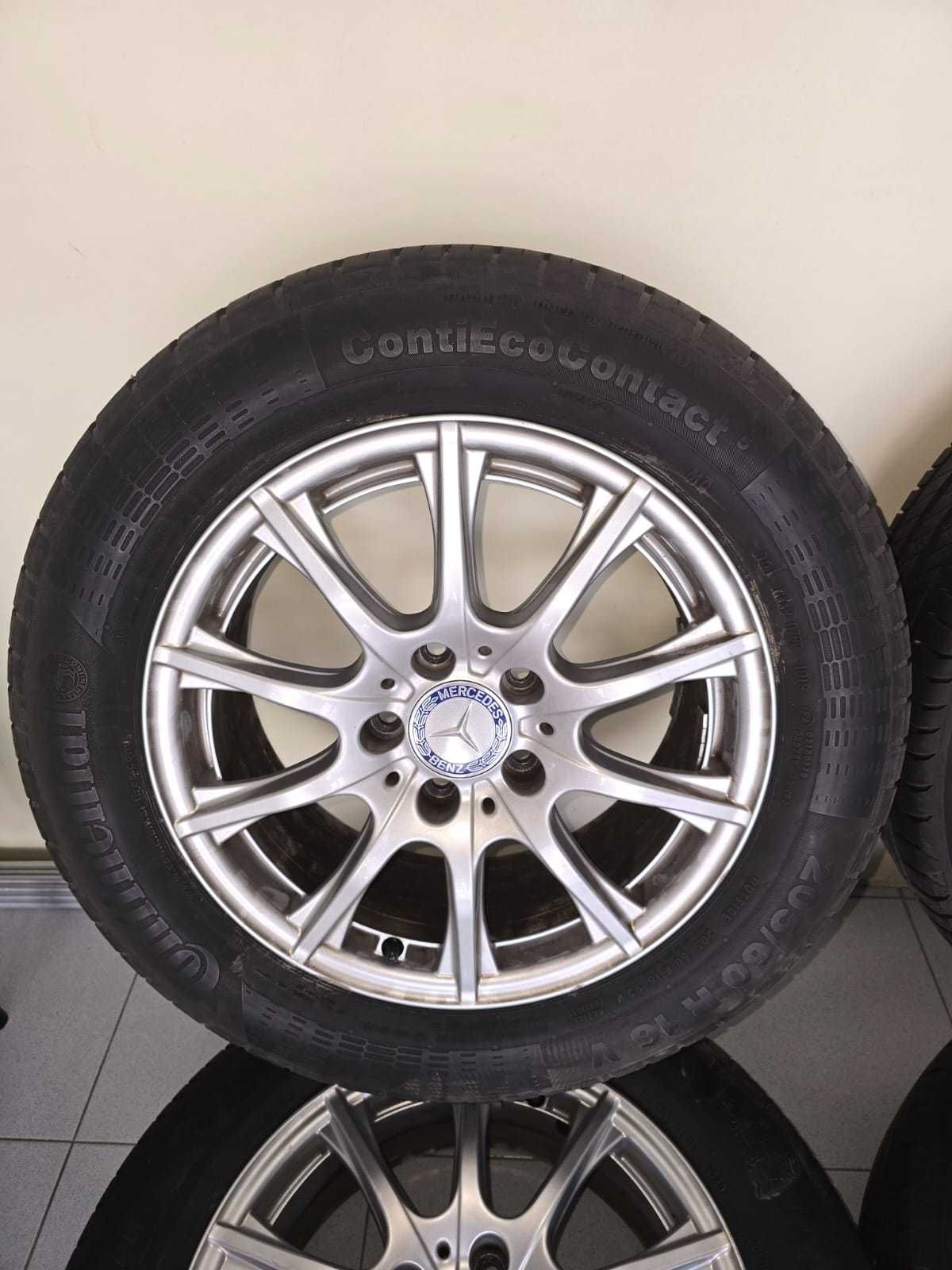 Jantes 16 e Pneus Mercedes 5x112 205/60/16 e Grelha Mercedes W205